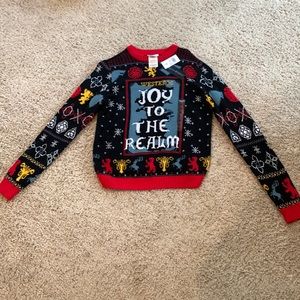 Game of Thrones Christmas Sweater New with Tags